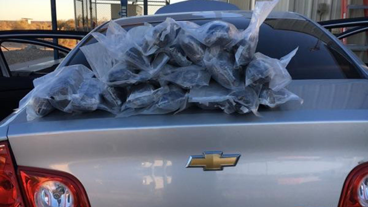 El Centro Border Patrol Agents Seize 25 Pounds Of Meth Nbc Los Angeles