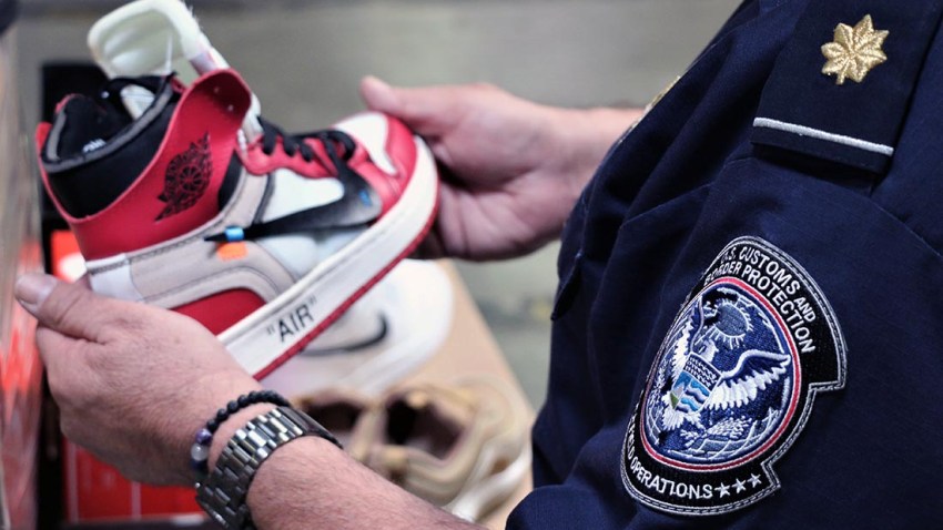 4 To Watch 14 800 Pairs Of Counterfeit Kicks Seized At Port Of La