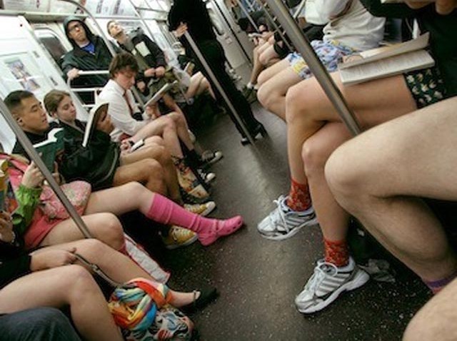 no pants subway