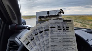 tickets issued at Antelope Valley California Poppy Reserve