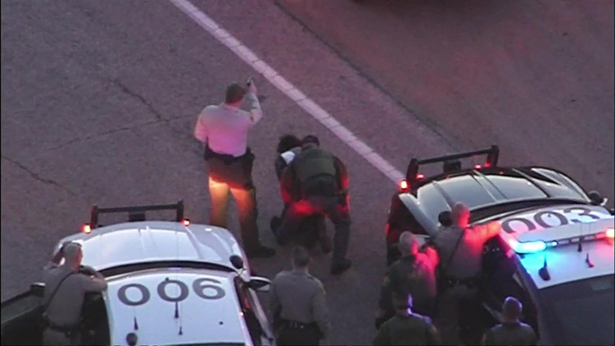 Dramatic Police Pursuit Ends in Arrest – NBC Los Angeles