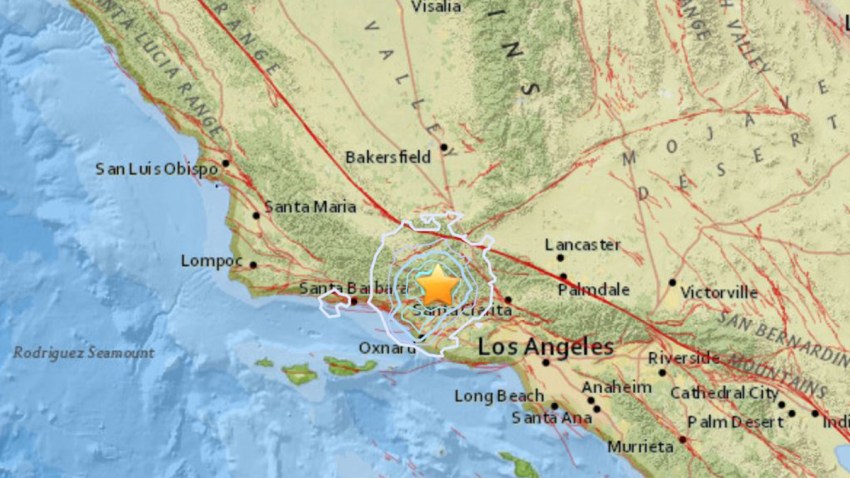 4.1-Magnitude Earthquake Among Series of Temblors in Ojai Area – NBC ...