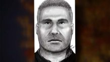 Police released a sketch of a man who attacked a woman in her Riverside apartment.