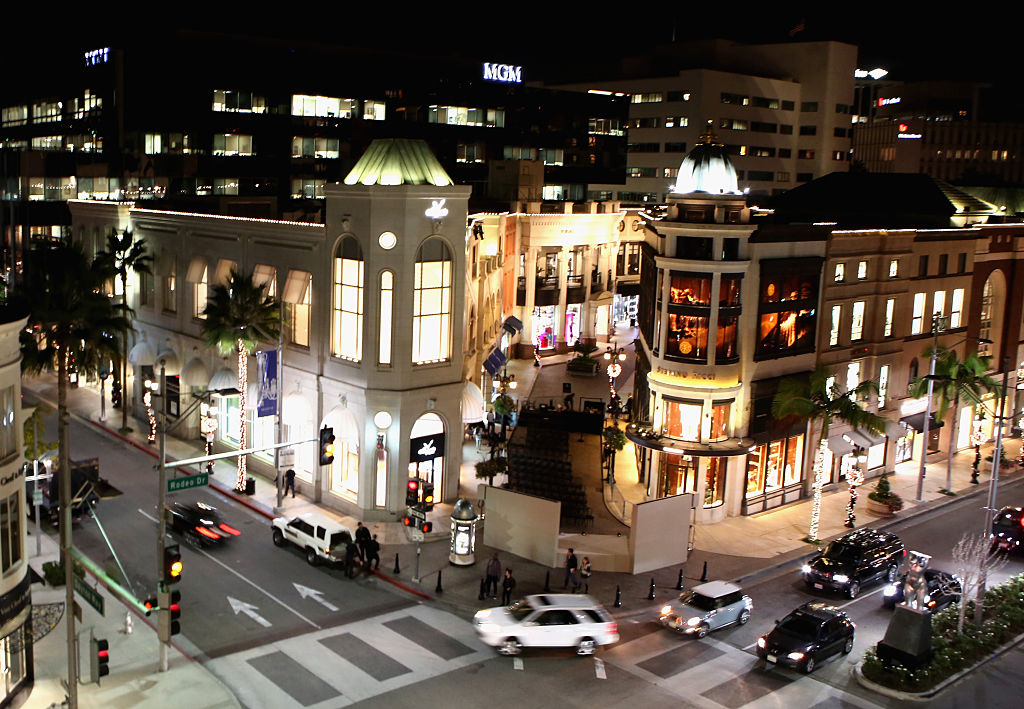 Rodeo Dr, Beverly Hills  Late Night Walk 