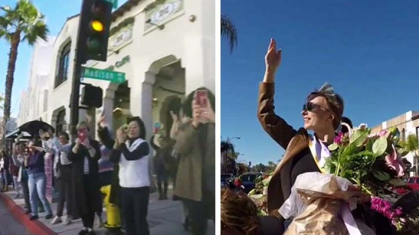 A six-time cancer survivor who’s battling the disease again thought she missed her chance to ride in the Rose Parade got a do-over Jan. 6, 2020.