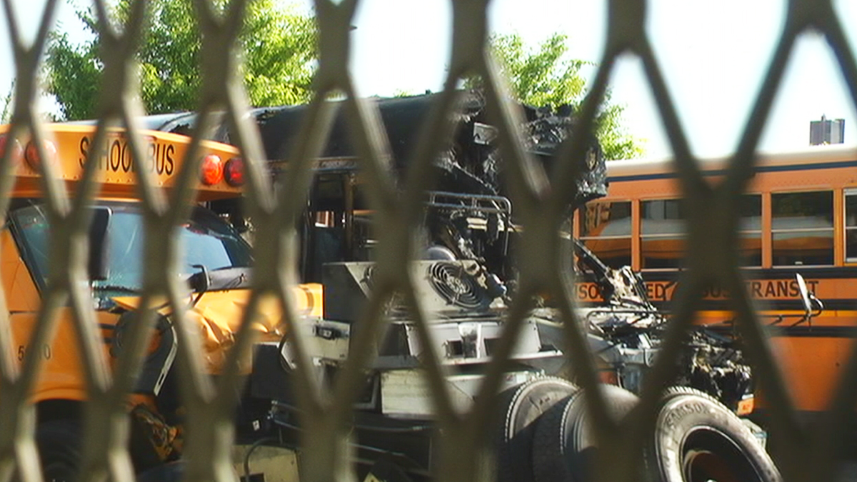 School Bus Catches Fire With Kids in Wheelchairs on Board FDNY NBC