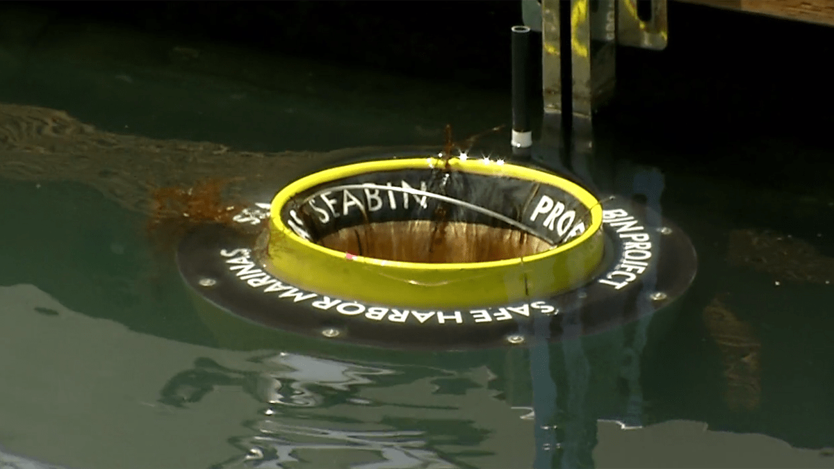 New ‘V5 Seabin’ Device To Be Tested at Cabrillo Isle Marina NBC Los