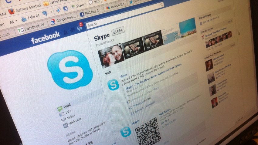 skype and facebook
