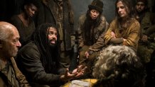 "Snowpiercer" stars Daveed Diggs and Katie McGuinness.