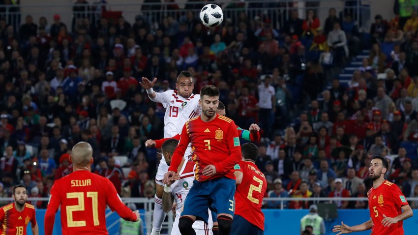 APTOPIX Russia Soccer WCup Spain Morocco