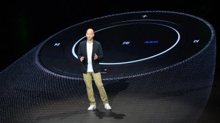 Spotify CEO Daniel Ek speaks onstage during Samsung Unpacked New York City at Barclays Center on Aug. 9, 2018, in Brooklyn.