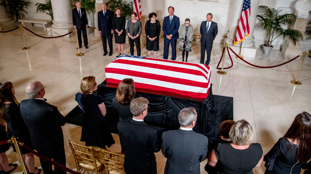 Stevens Praised as ‘Brilliant Man’ at Supreme Court