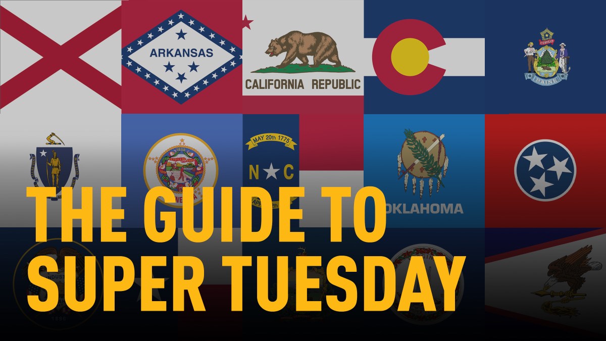 Super Tuesday Guide for 2020 Primary 1