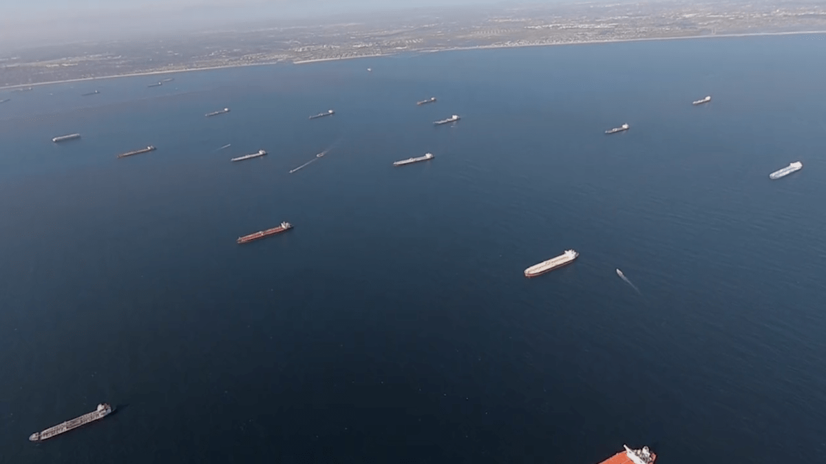 Why More Than Two Dozen Oil Tankers Are Anchored Off the Southern