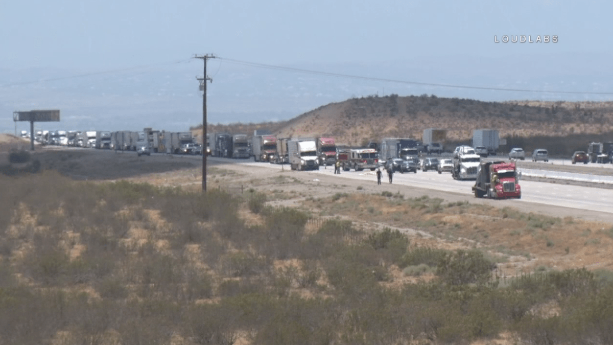 Police Activity Shuts Down Lanes Of 15 Freeway Near Victorville Nbc