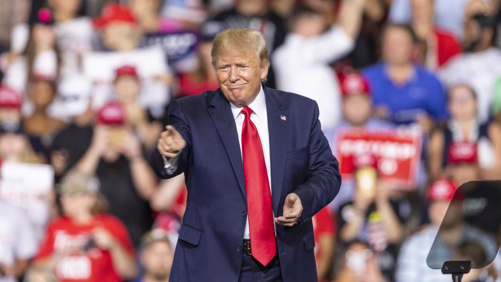 Trump Rally in New Hampshire Postponed Over Looming Tropical Storm 1