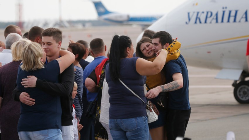 APTOPIX Ukraine Russia Prisoners
