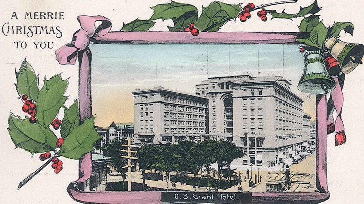 usgrantxmaspostcard