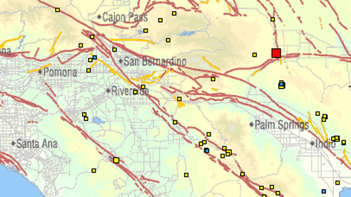 Earthquake now yucca valley
