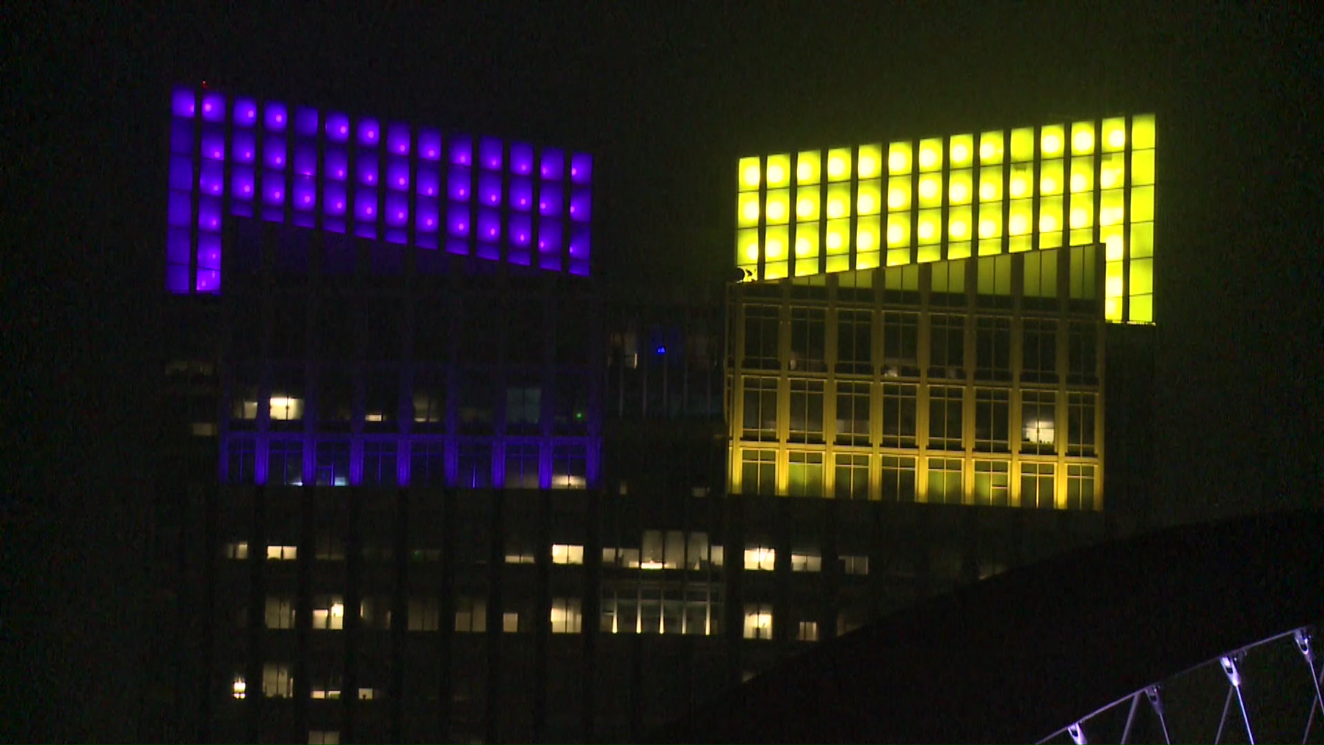 Landmarks Light Up In Honor Of Kobe Bryant Nbc Los Angeles