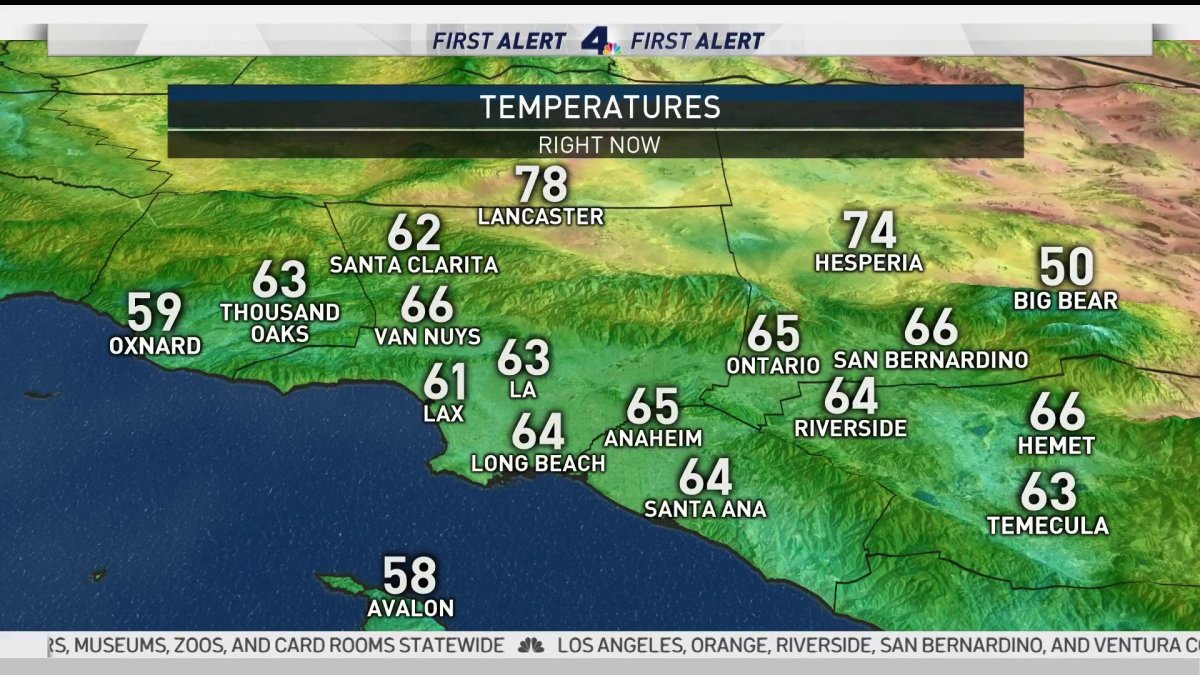 First Alert Forecast: A Hot End to the Weekend – NBC Los Angeles