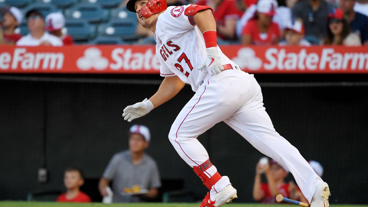 With Wife And Newborn Son Healthy, Mike Trout Begins Laying Waste