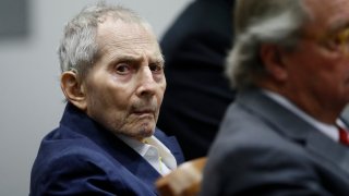 Robert Durst appears in court.