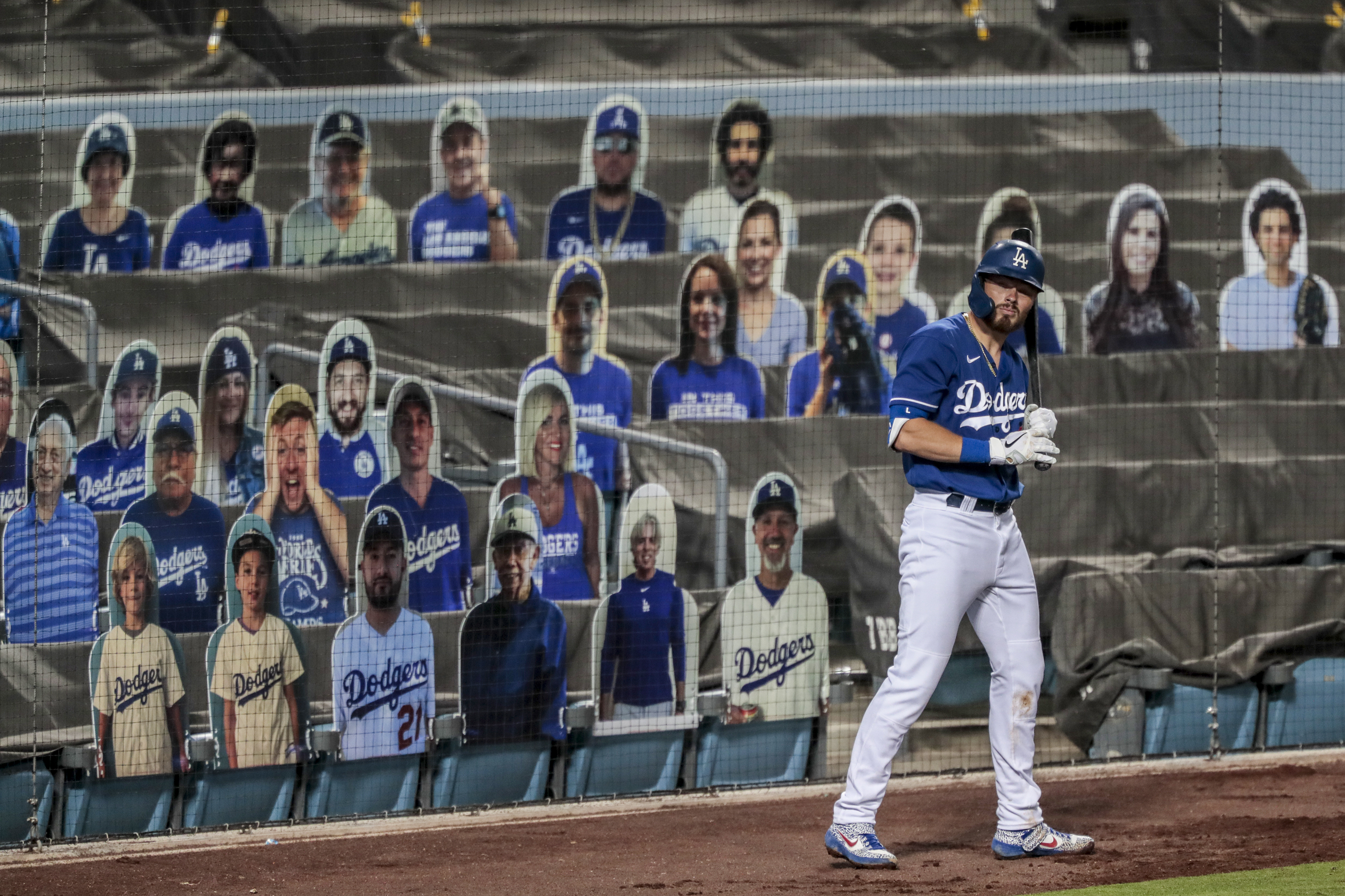 Dodgers Fans Relish Voting in LA's Backyard