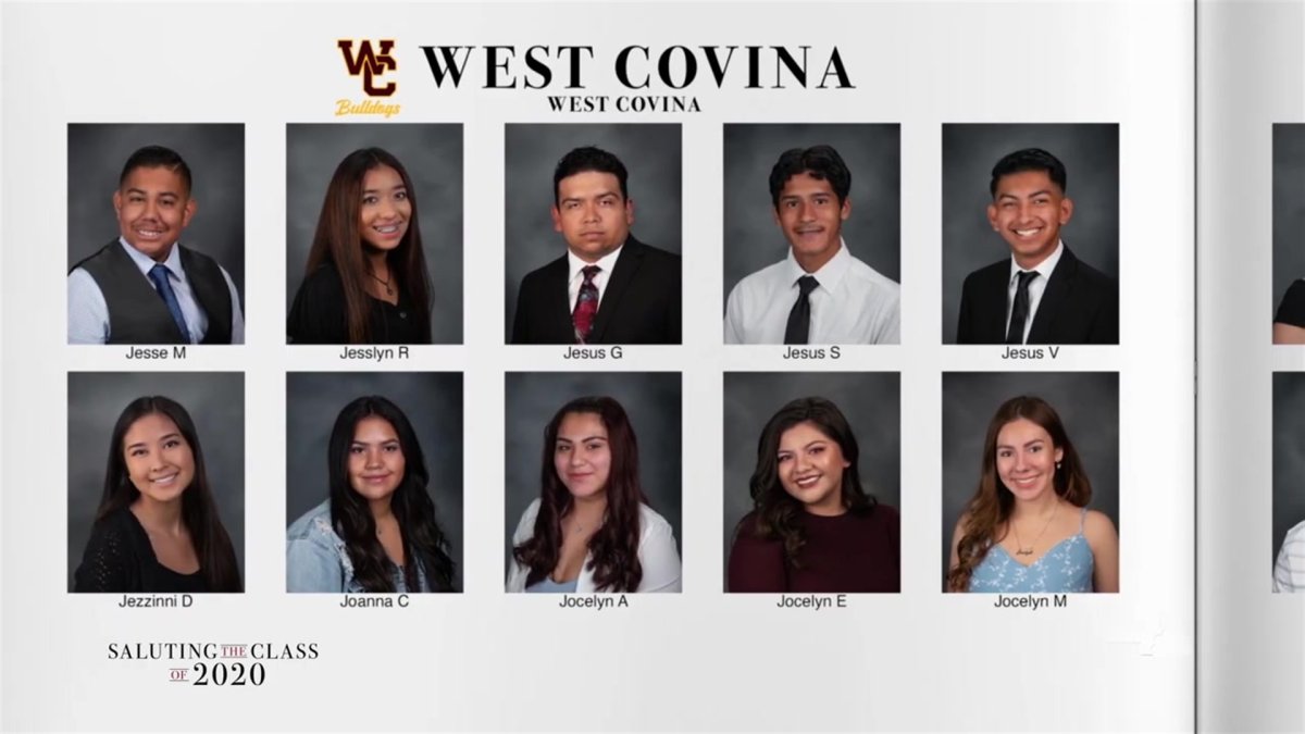 Saluting the Class of 2020 — West Covina High School NBC Los Angeles