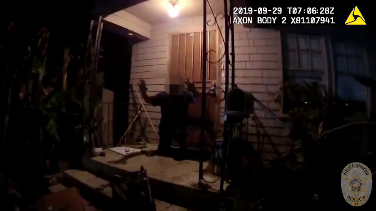 Video Shows Man Tased By Police Five Times In Less Than 60 Seconds Nbc Los Angeles 5409