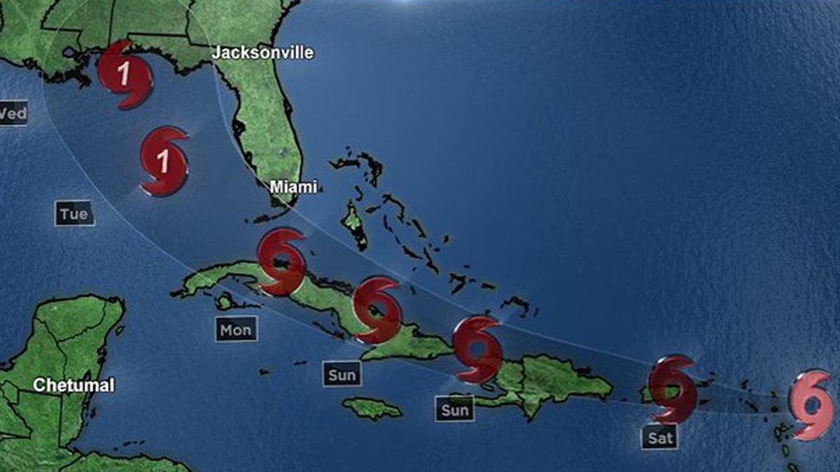 Depression Strengthens to Tropical Storm Laura, Cone of Concern Shifts ...