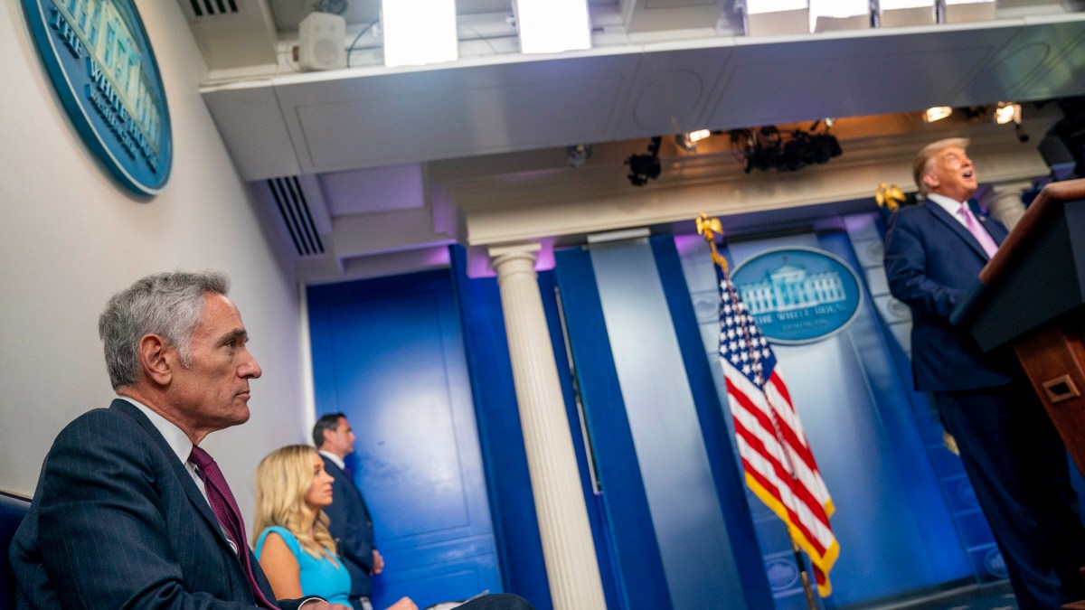 Trump Makes Call for New White House Doctor's Virus Advice 1