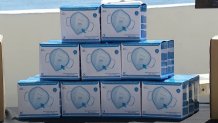 FFP2 respiratory masks.