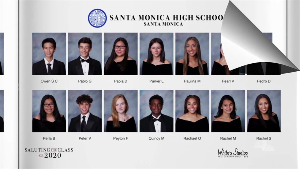 Saluting the Class of 2020 — Santa Monica High School NBC Los Angeles