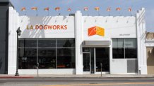 LA Dogworks entrance.