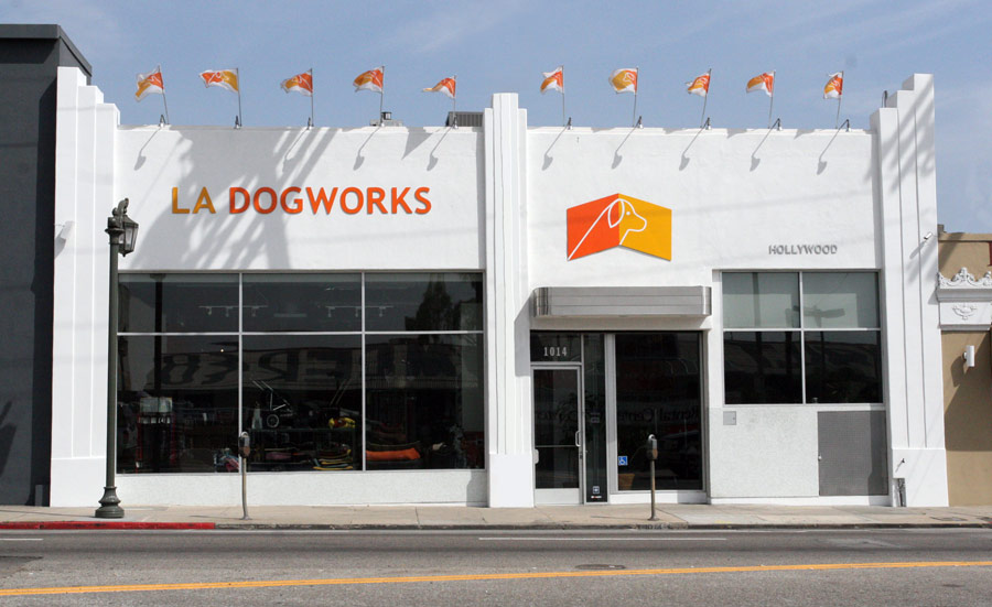 LA Dogworks entrance.