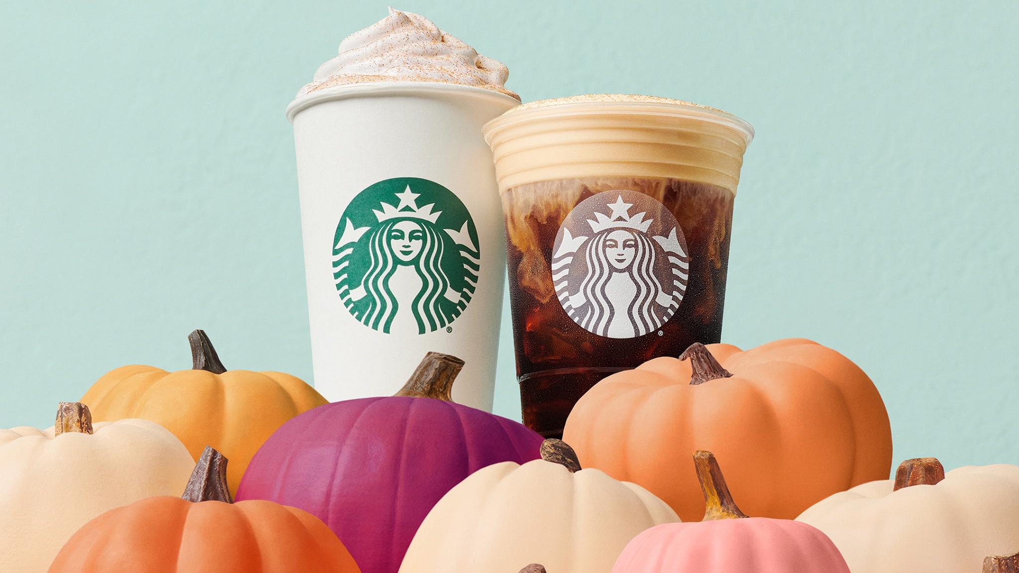 US$ 18.99 - Starbucks 2021 Pumpkin and Angel And Christmas Bear Straw Topper  - m.