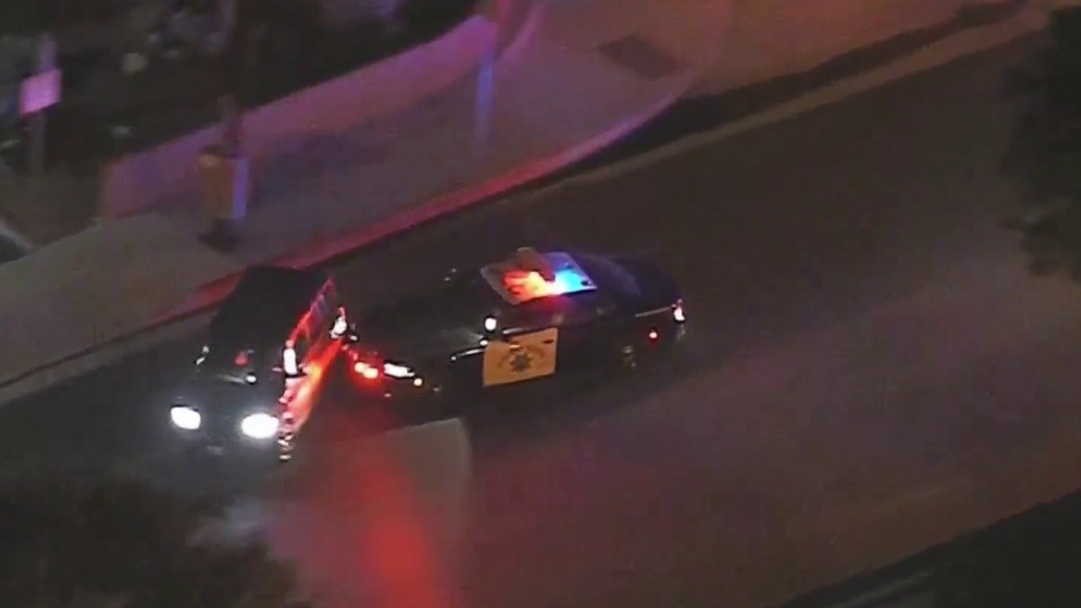 High Speed Chase Comes To An End In Downey Nbc Los Angeles 2349