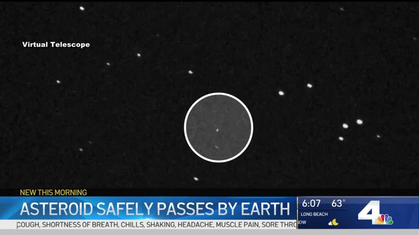 Asteroid Makes an Early Morning Fly-By Past Earth