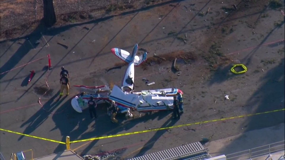 Employee Rushes to Help Pilot, Passenger Hurt in Kearny Mesa Plane Crash NBC Los Angeles