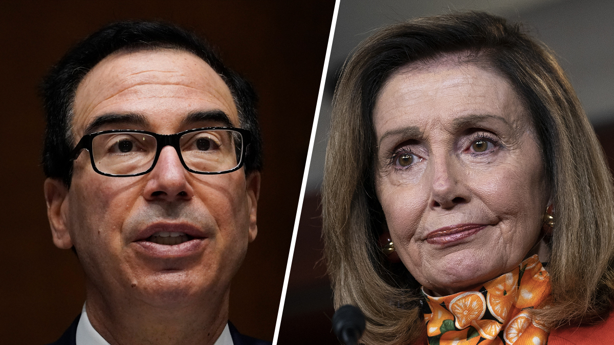 White House Ups Virus Aid Offer, Resumes Talks With Pelosi 1