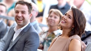 Mandy Moore and Taylor Goldsmith