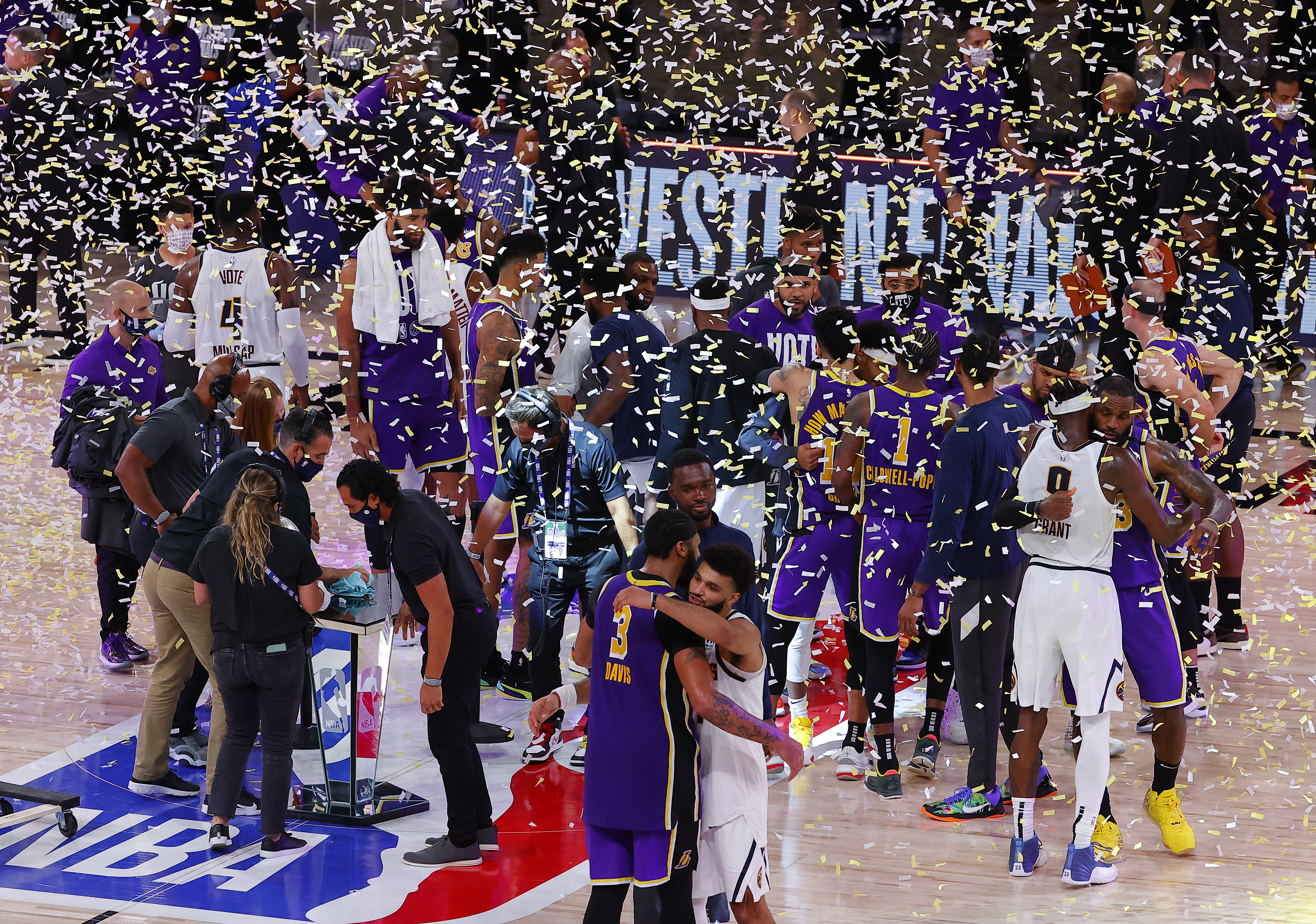 The Lakers Are Champions Again. LeBron James Lifts LA Past Miami