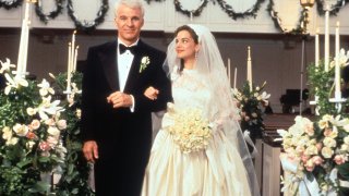 Steve Martin and Kimberly Williams-Paisley in 'Father Of The Bride'
