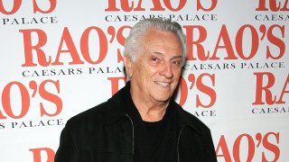 Tommy DeVito, original guitarist of the pop group The Four Seasons, arrives at the grand opening party for Rao's at Caesars Palace January 11, 2007 in Las Vegas, Nevada.