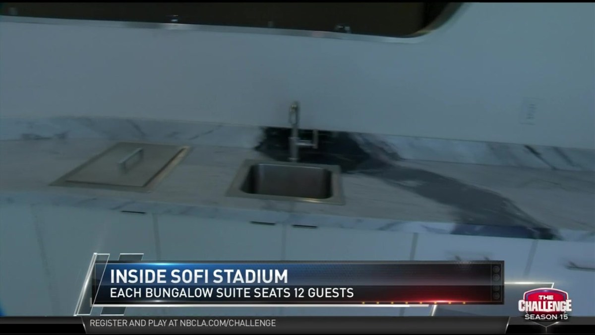 Inside SoFi Stadium Bungalow Suites NBC Los Angeles