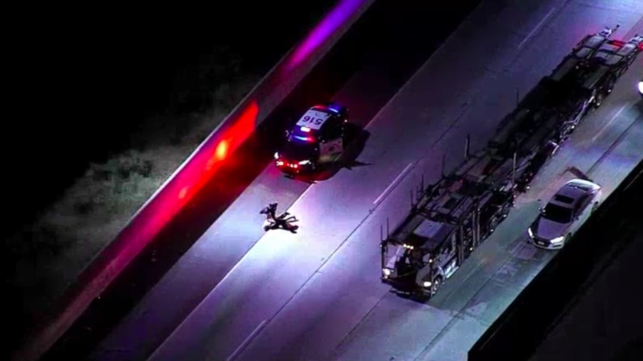 Chase Suspect Arrested After Side Swiping Multiple Vehicles On Freeways