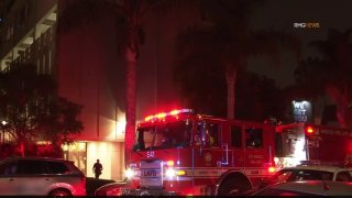 A man was killed in a shooting at an apartment in Hollywood on Thursday, Sept. 10, 2020.