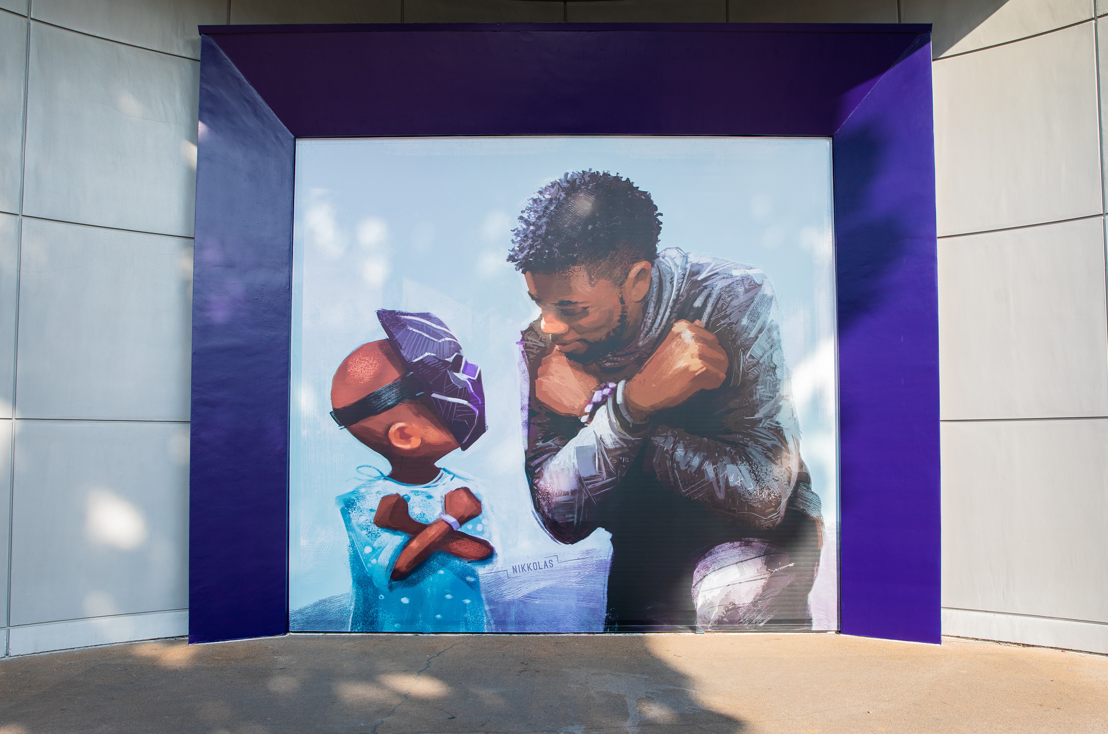 Touching Downtown Disney Mural Pays Tribute to Chadwick Boseman – NBC Los Angeles