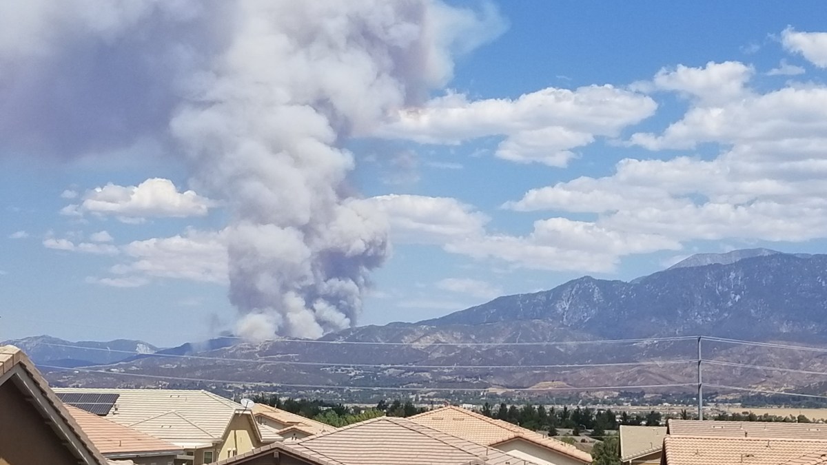 El Dorado Fire Near Yucaipa Caused By Smoke Machine at Gender Reveal